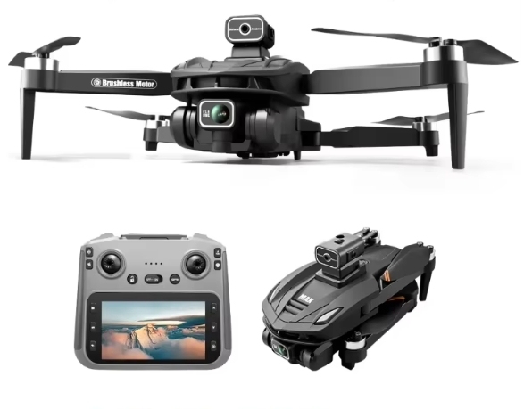 Hot Sell V168 MAX 4.5 Inches Screen 5G WIFI FPV GPS 4K Camera Hand Control Real-time Transmission Drones