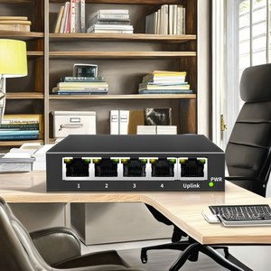 Hgunet 5-Port <span class=keywords><strong>Gigabit</strong></span> <span class=keywords><strong>Ethernet</strong></span> chuyển đổi thích hợp cho máy ảnh, máy tính, truy cập internet, văn phòng, ký túc xá, plug and play - Product Image 4