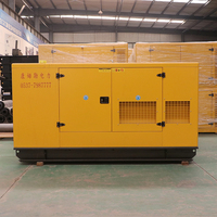 Générateur diesel silencieux 30kva 75kva 80kva 100kva 125kva 150kva, générateur diesel à faible bruit 50hz 60hz, groupe électrogène pour mine de charbon