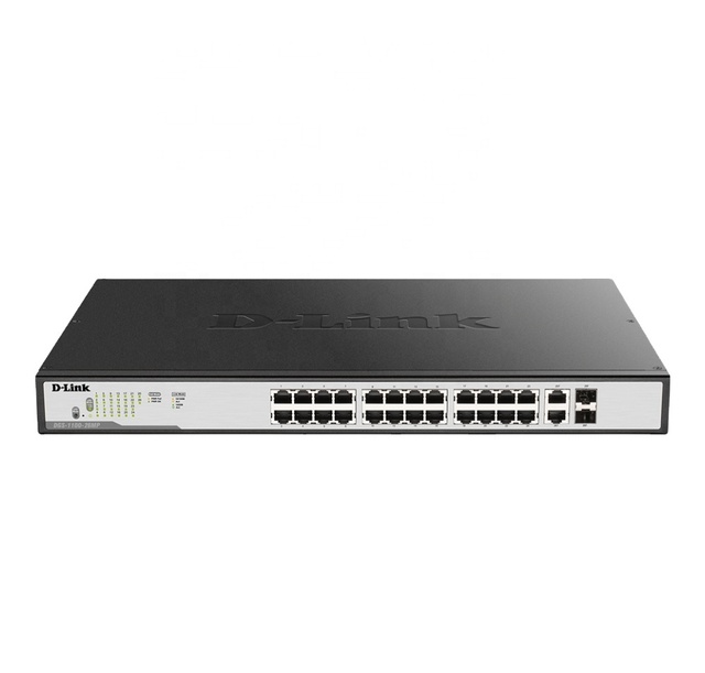 Brand New 26-Port PoE Gigabit Smart Managed Switch DGS-1100-26MP Switch