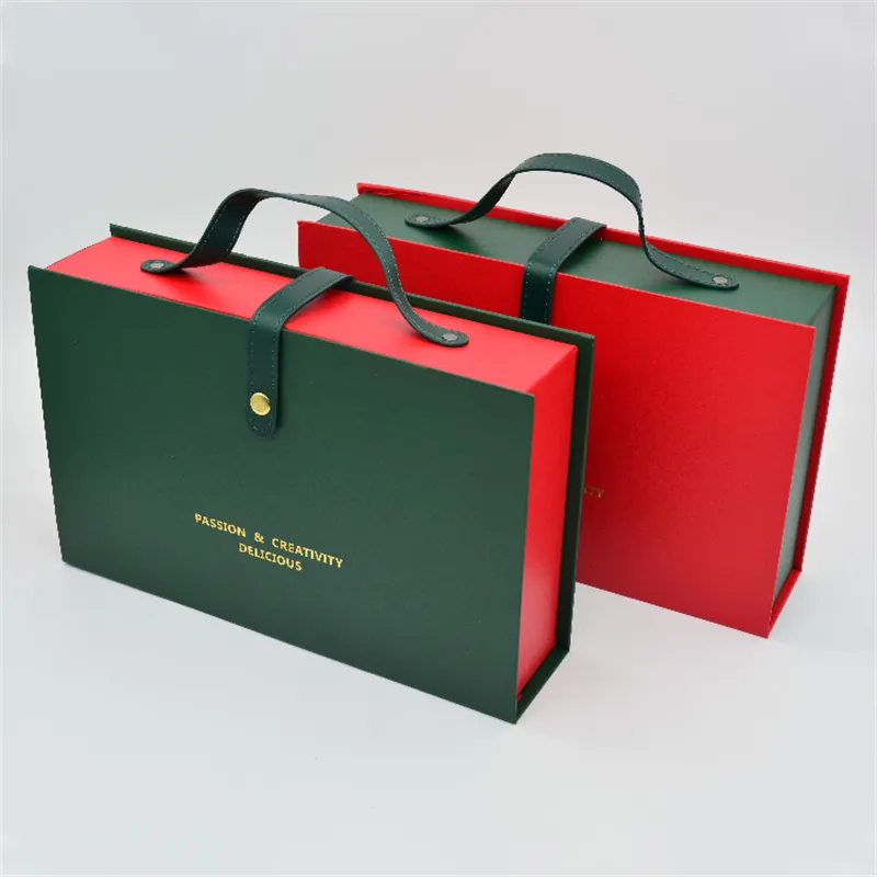 Gift Box Wholesale Custom Printing Handmade Luxury Gift Packaging Box Cardboard High Grade Carry Box Packaging