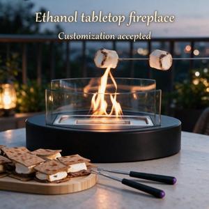 Chimenea de Bioetanol de Sobremesa, Precio de Fábrica OEM, Chimenea Portátil de <span class=keywords><strong>Etanol</strong></span> sin Humo para Fiestas, Decoración del Hogar y Patio - Product Image 1