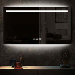 Produits tendances 2025 miroir LED étanche capteur tactile intelligent salle de bain miroir lumineux LED intelligent meubles de salon meubles de salon personnalisés - Product Image 3