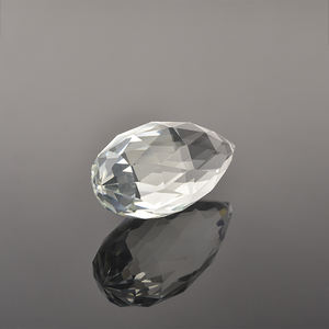 Lustre de cristal de vidro k9, venda grande, 76mm, prismos, cristal transparente, pendurado, peças, iluminação requintada, pingentes - Product Image 3