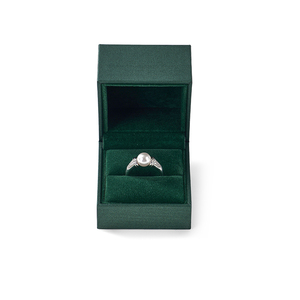 FANXI - Caja de Joyería de Terciopelo Verde de Lujo, Estuche de Regalo para Collares y Anillos - Product Image 5