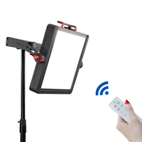 Kit d'éclairage vidéo professionnel à LED avec trépied pour studio de photographie