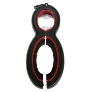 Abrelatas multifuncional 6 en 1, abridor de botellas de plástico multifuncional, utensilio de cocina, color aleatorio - Product Image 6