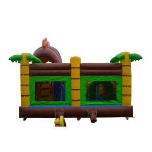 บ้านไดโนเสาร์เด้งเป่าลมบ้านเด้งวัสดุพีวีซีสำหรับงานปาร์ตี้ - Product Image 5