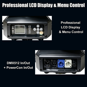 Mini Luz Móvil LED RGBW 4 en 1 de 7x30W con Zoom, Efecto Ojo de Abeja, DMX512, para Escenarios, DJ, Discotecas, Clubes, Fiestas, Bodas, Bares, KTV, Eventos y Espectáculos - Product Image 4