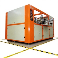 Machine de soufflage rotative entièrement automatique à chauffage intégré, modèle 8966, ligne haute vitesse pour bouteilles d'eau de qualité alimentaire, garantie 5 ans