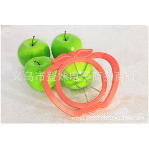 Coupe-pommes en acier inoxydable, mini trancheuse à fruits pour la cuisine - Product Image 2