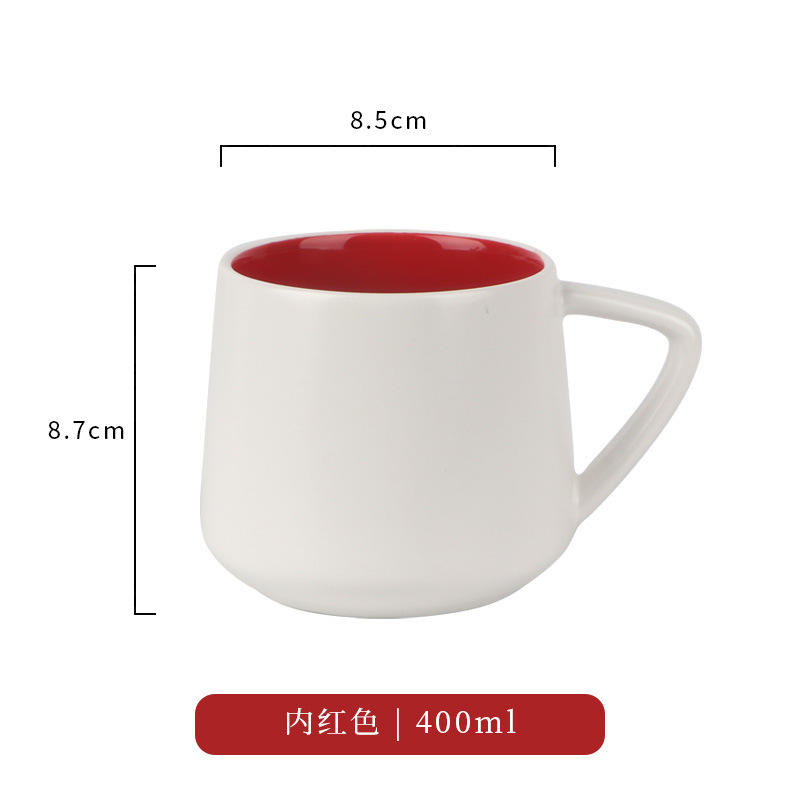 ถ้วยพันพันแดงด้านใน