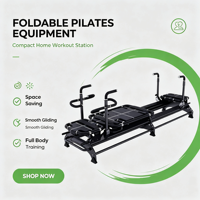 Reformer Pilates en alliage d'aluminium robuste et personnalisable, haut de gamme, pour studio, réglable, écologique, garantie 2 ans