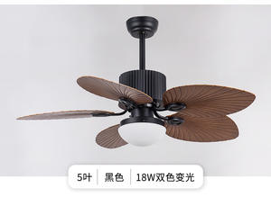 Ventilador de Techo de 52 Pulgadas, Estilo Tropical, Decorativo, con Motor de Corriente Continua - Product Image 3