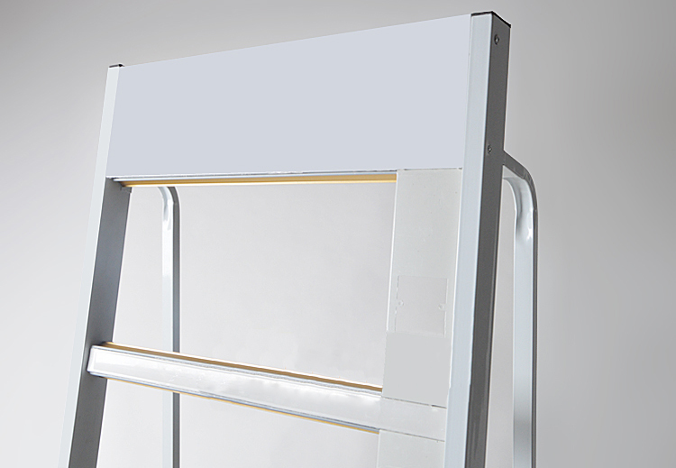 Customized Dismountable Light Duty Floorstanding Metal Display Stand Rack for Bathroom Heater — view 3
