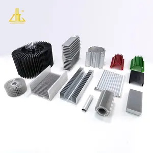 Aluminium Profiel Zwart Gpu Koellichaam Custom Aluminium Extrusie Pers Voor Koop Koellichaam Fit Heatsink