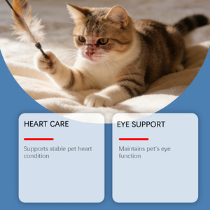 Complément de taurine pour chat, poudre d'acides aminés essentiels pour soutenir la santé cardiaque, la vision et le bien-être immunitaire des félins, 200g de poudre - Product Image 3