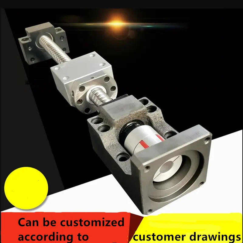 Porca de parafuso de esfera de operação de alta velocidade SFU2505-3 com porca única da bola para cnc