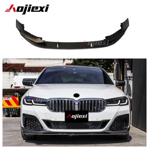 Lèvre de séparation avant en Fiber de carbone de Style MP de haute qualité pour <span class=keywords><strong>BMW</strong></span> série 5 G30 540i <span class=keywords><strong>M550i</strong></span> LCI <span class=keywords><strong>2021</strong></span> + Kit de carrosserie Lci de pare-chocs avant - Product Image 1