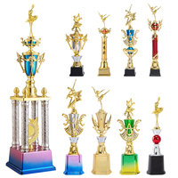 Trofeo de Ballet Elegante de Plástico Personalizado, con Diseño Desmontable, para Competiciones y Eventos, Superventas