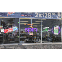 QNICE Ultra ince 90% yüksek şeffaf Hologram LED ekran Pantalla Led şeffaf cam pencereler için Video duvar paneli