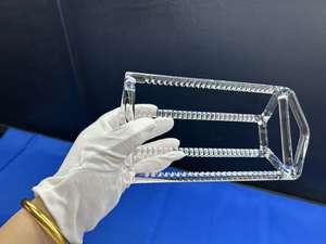 4 "230Mm 4 Inch 99.99% Zuiverheid Siliciumkwarts Hittebestendige Heldere Wuartz Boot Wafer Carrier Quartz Boot - Product Image 4