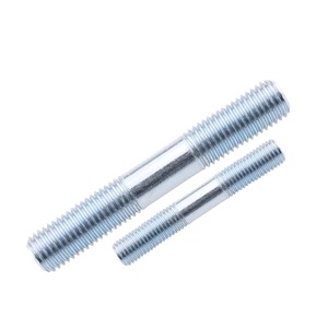 Boulon à <span class=keywords><strong>goujon</strong></span> double face à haute résistance <span class=keywords><strong>DIN</strong></span> <span class=keywords><strong>939</strong></span> Fixation zinguée 8.8 10.9 12.9 Boulons à double extrémité - Product Image 3