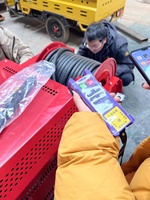Machine de dragage d'égout de pompe à haute pression importée tuyau de 50 mètres