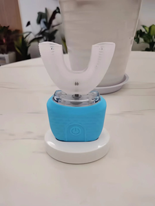 Spazzolino da denti ad ultrasuoni professionale a forma di U spazzolino da denti 360 gradi sonico spazzolino automatico elettrico - Product Image 6