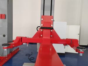 3 टन फिक्स्ड सिंगल पोस्ट हाइड्रोलिक कार लिफ्ट वायरलेस रिमोट कंट्रोल और इलेक्ट्रिक ऑटो रिलीज के साथ प्रमाणित - Product Image 3