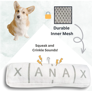 XANAXa giocattoli da masticare per animali domestici all'ingrosso Chill Pup divertente giocattolo per cani parodia di peluche cigolante giocattolo per cani - Product Image 1