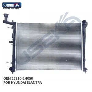 USEKA 25310-2H050 253101H060 25310-2H000冷却部品Hyundai Kia Elantra 1.8 AT 2007-2014用アルミニウムラジエーター