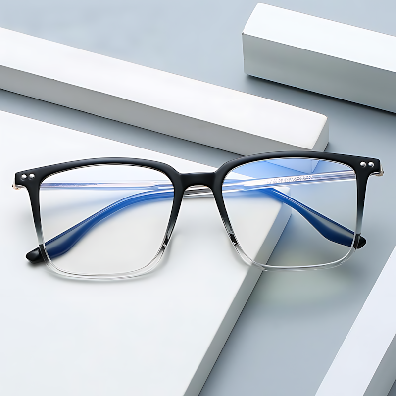 New Trending Tr90 Frame Black Square