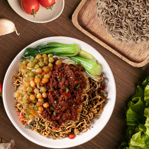 Nouilles de sarrasin très vendues, servies avec de la <span class=keywords><strong>sauce</strong></span> aux haricots, zéro gras, faible en calories, cuisson facile, non frites, emballage sous vide instantané - Product Image 4