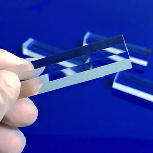 מלוטש שקוף כיכר צורת קוורץ זכוכית מוטות - Product Image 5