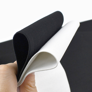Meetee AP355 10-20cm DIY accesorios de costura negro blanco cinturón de ganchillo banda elástica correa para vestido ropa cintura banda de goma - Product Image 4