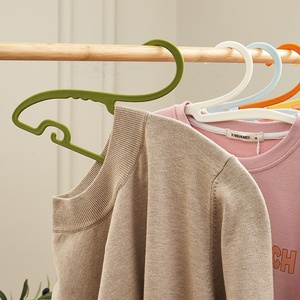 Appendiabiti a <span class=keywords><strong>collo</strong></span> d'oca in plastica PP 2026 Hot Sale per armadio e bagno, protettore di colletti, organizer per adulti che non lascia segni - Product Image 4