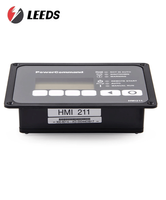 LEEDS HMI211 Hochwertiger Dreiphasiger 35A Dieselgenerator-Controller Bedienfeld Kunststoff Schwarz Pcc1302