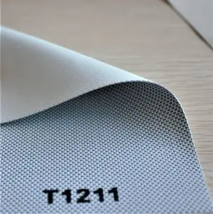 Hochwertiger Porzellan hersteller Großhandel 30% Polyester 70% PVC Sonnenschutz Rollläden Vorhang Verdunkelung stoff