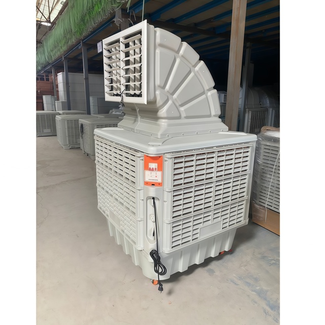 240L Large Water Tank Industrial Air Cooler | 18000m³/h Evaporative Cooling for Greenhouses & Poultry Farms