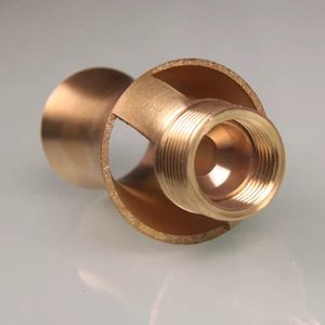Ugello in ottone con filettatura femmina <span class=keywords><strong>da</strong></span> 1/2 pollice e filettatura maschio <span class=keywords><strong>da</strong></span> 3/4 per irrigatori <span class=keywords><strong>da</strong></span> <span class=keywords><strong>giardino</strong></span> e fontane - Product Image 5