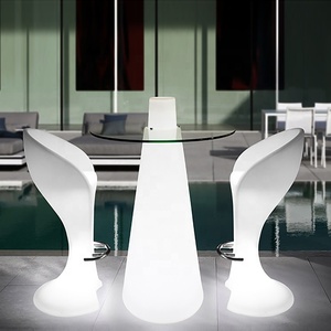 <span class=keywords><strong>Tabouret</strong></span> <span class=keywords><strong>de</strong></span> <span class=keywords><strong>Bar</strong></span> Led en plastique, 1 pièce, <span class=keywords><strong>de</strong></span> haute qualité, Durable, changement <span class=keywords><strong>de</strong></span> couleur, tenue amusante pour fête et événement - Product Image 3