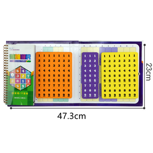 Số Từ <span class=keywords><strong>Sudoku</strong></span> Chơi Trò Chơi Sẵn Sàng Để Tàu Xách Tay Bàn Từ EVA Cho Trẻ Em OPP Túi Tùy Chỉnh OEM Vuông Unisex - Product Image 3