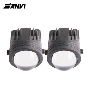 Sanvi 2 Inch F20 Bi-LED Projector Lens Dual 35W 40W 5500K Car Accessories Waterproof Fog Lights for Safe Night Driving - Product Image 1