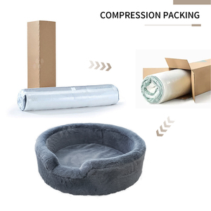 Cama para Mascotas Personalizable, Desmontable y Lavable, Sofá Redondo de Felpa para Perros, Cojín para Mascotas, Cama para Gatos - Product Image 6