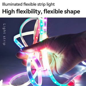 Lampu <span class=keywords><strong>Strip</strong></span> <span class=keywords><strong>LED</strong></span> Fleksibel <span class=keywords><strong>10M</strong></span>/Roll RGB Lampu Dekoratif <span class=keywords><strong>LED</strong></span> <span class=keywords><strong>220V</strong></span> SMD2835 Tahan Air IP65 Dapat Diredupkan CRI Tinggi 6 Warna - Product Image 4