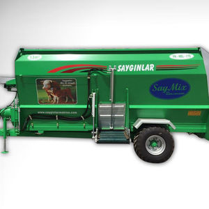 Excavadora mezcladora Horizontal para ganado, célula de carga Digital de alta calidad, 13m3 - Product Image 1