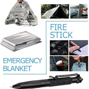 Kit d'équipement de survie d'urgence, équipement et équipement de premiers secours, 13 en 1, pour le <span class=keywords><strong>Camping</strong></span>, <span class=keywords><strong>matériel</strong></span> de survie, SOS, nouveauté - Product Image 5