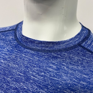Camisetas Deportivas de Compresión de Manga Corta con Estampado, Ropa de Gimnasio a la Moda, Venta al Por Mayor, Tallas Grandes Personalizadas para Hombre, 85% Poliéster - Product Image 6
