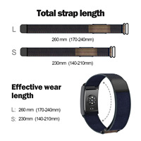 Correa de reloj de nailon 2026 de 24 mm, lavable, de tela elástica, estilo oficial, pulsera de repuesto exclusiva para Amazfit Helio